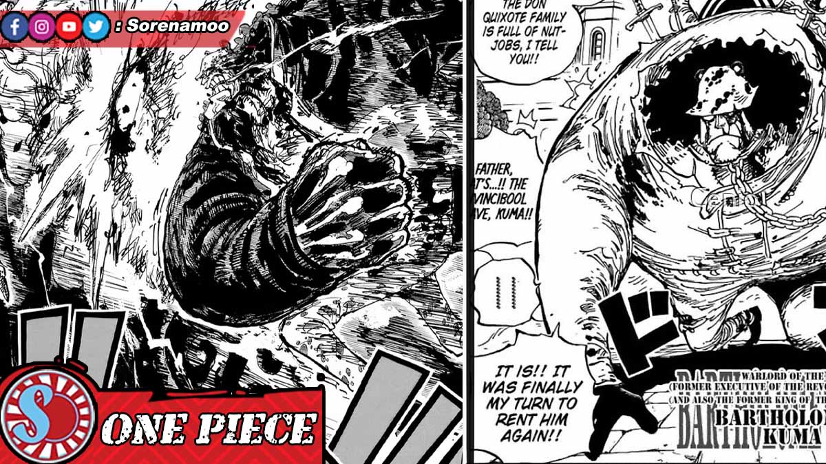 Bartholomew Kuma Manga One Piece