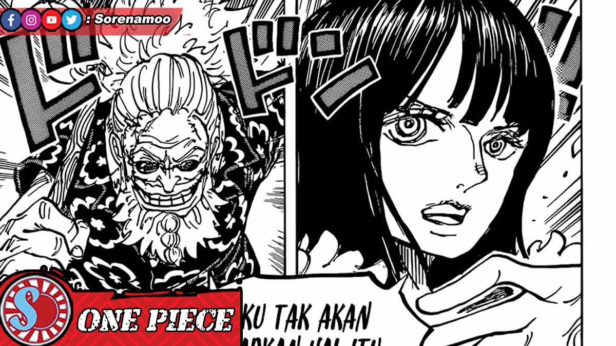 Gaban and Robin Manga One Piece Chapter 1147
