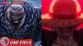 Garp and Luffy One Piece