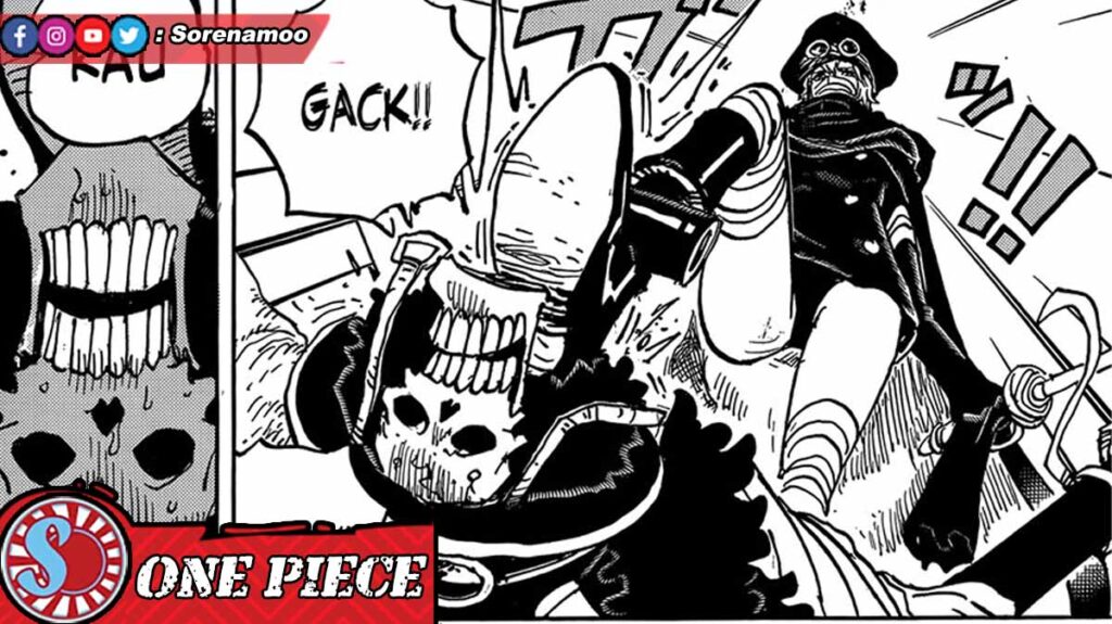 Gunko and Brook Manga One Piece Chapter 1147