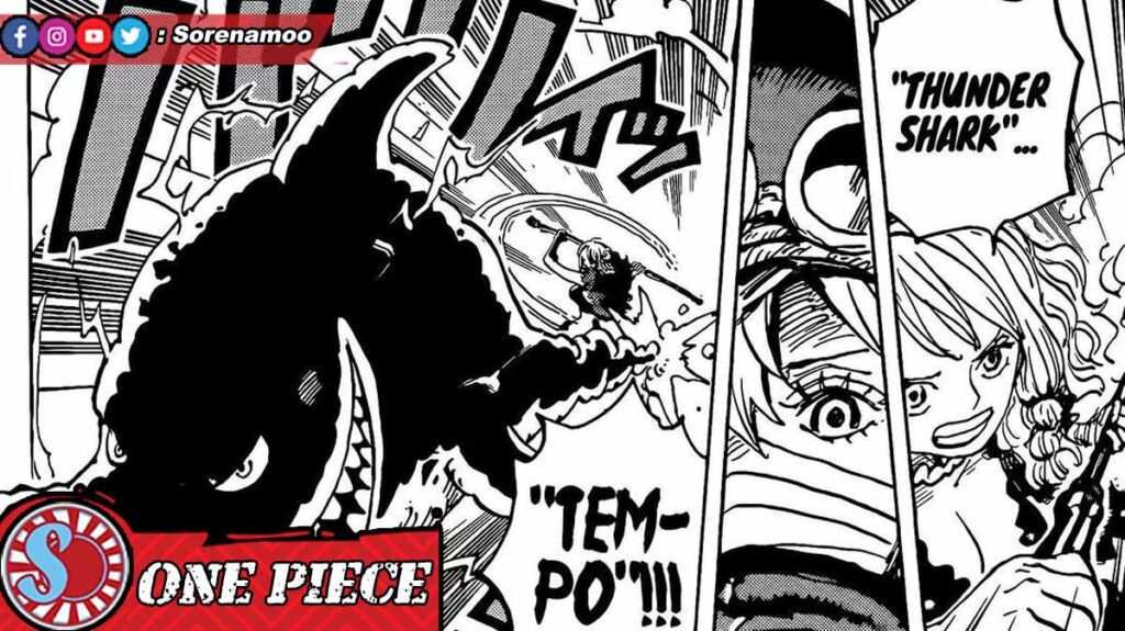 Gunko vs Nami Manga One Piece Chapter 1146