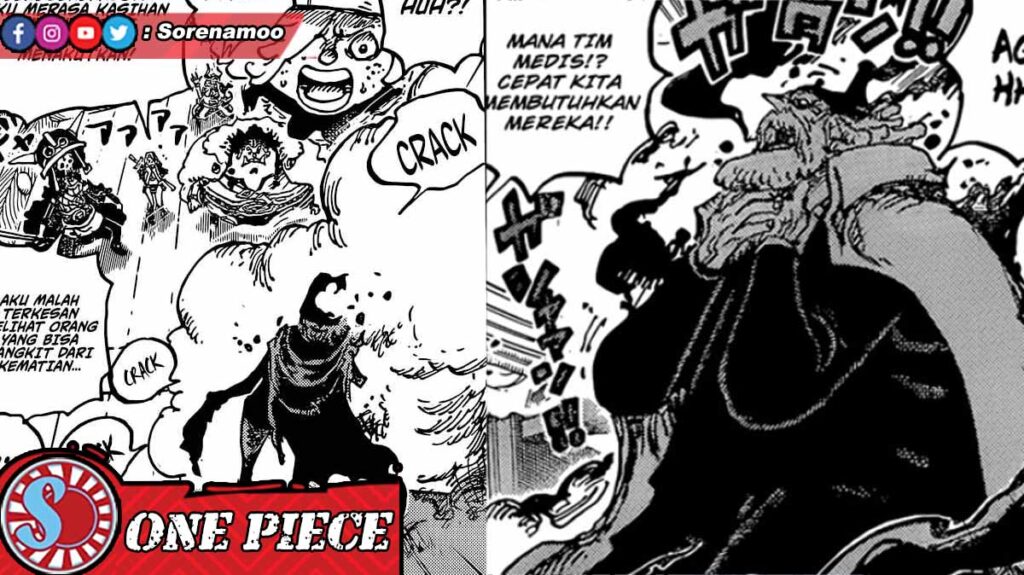 Holy Knight and Gorosei Manga One Piece