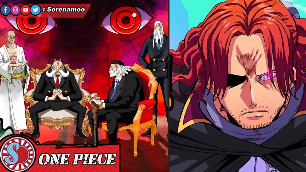 Imu Gorosei and Shamrock Figarland One Piece