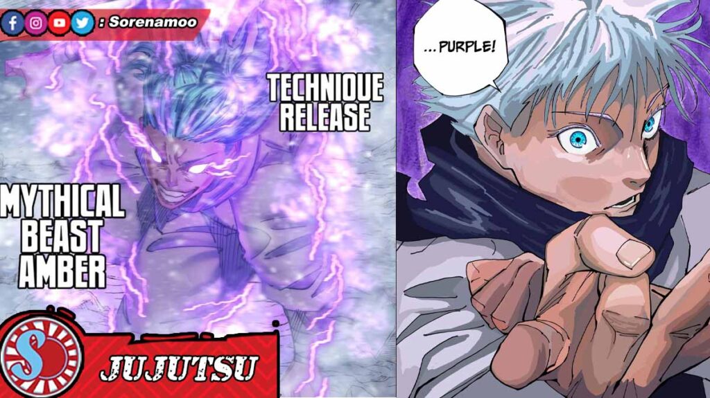 Kashimo and Gojo Manga Jujutsu Kaisen