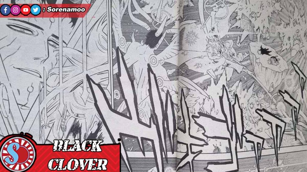 Lucius vs Yuno Raw Manga Black Clover Chapter 380