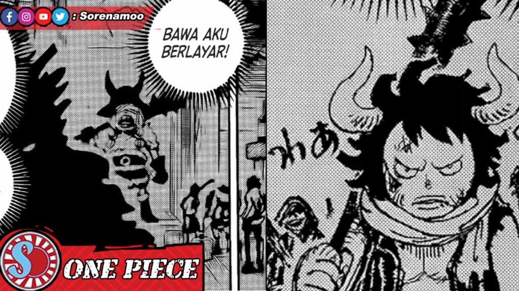 Rocks Loki and Kaido Manga One Piece