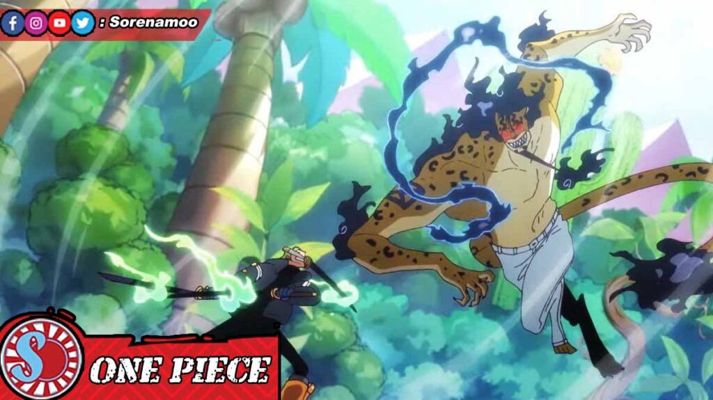 Roronoa Zoro vs Rob Lucci Anime One Piece Episode 1127
