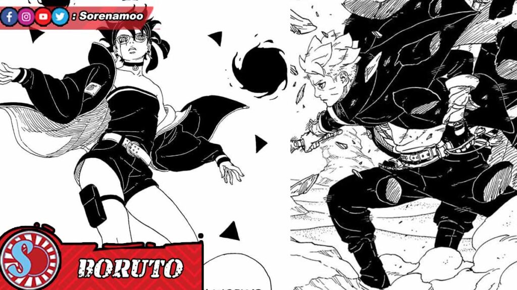 Sarada and Boruto Manga Boruto Two Blue Vortex Chapter 21
