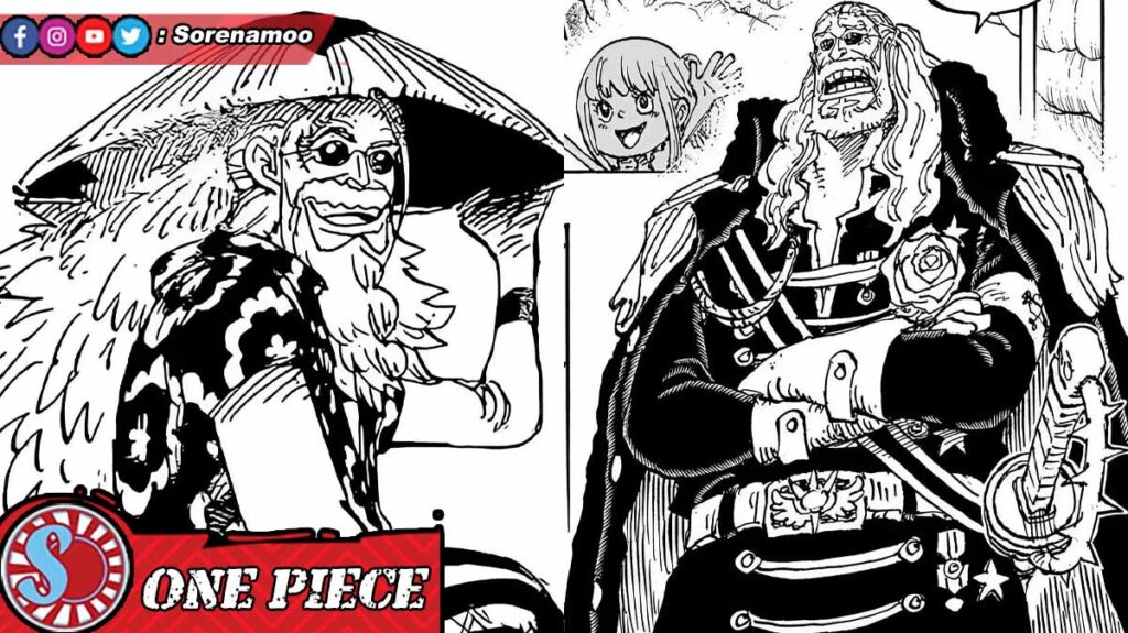 Scopper Gaban vs Saint Shepherd Sommers Manga One Piece