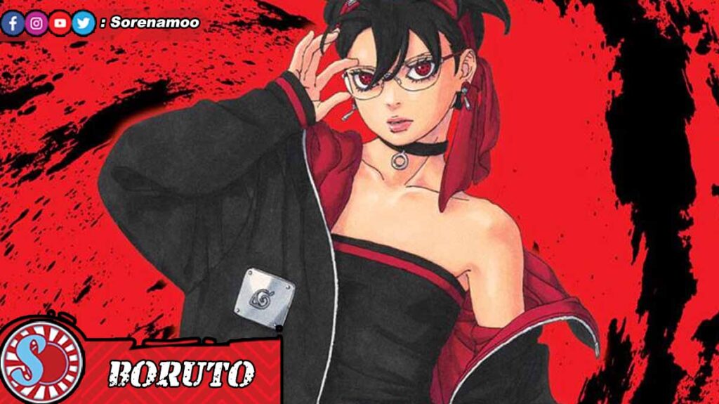 Uchiha Sarada Manga Boruto Two Blue Vortex Chapter 21 Color