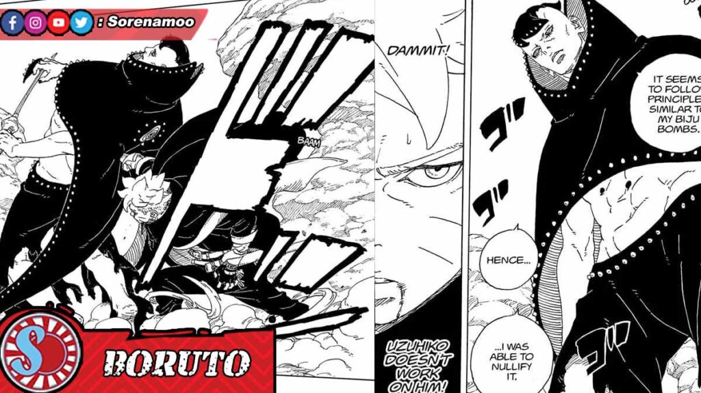 Boruto vs Jura Manga Boruto Two Blue Vortex Chapter 22