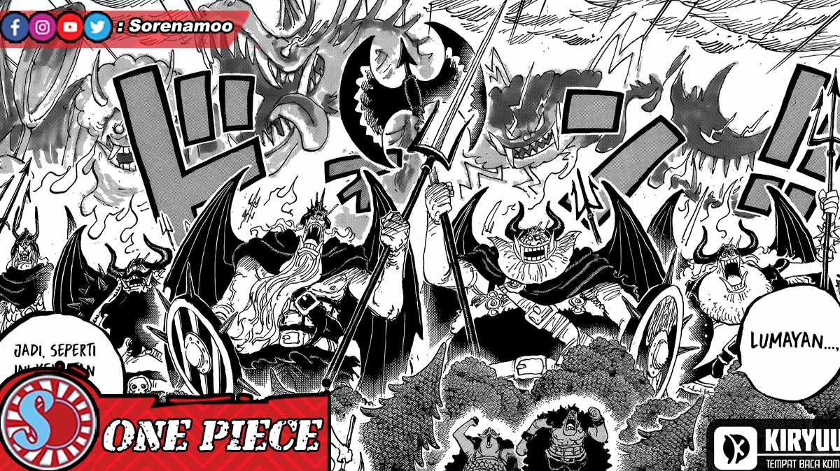 Dorry and Brogy Manga One Piece Chapter 1150