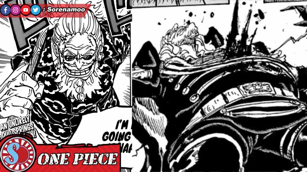 Gaban vs Sommers Manga One Piece