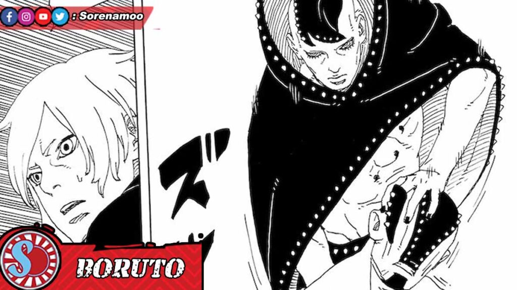 Mitsuki vs Jura Boruto Two Blue Vortex Chapter 22