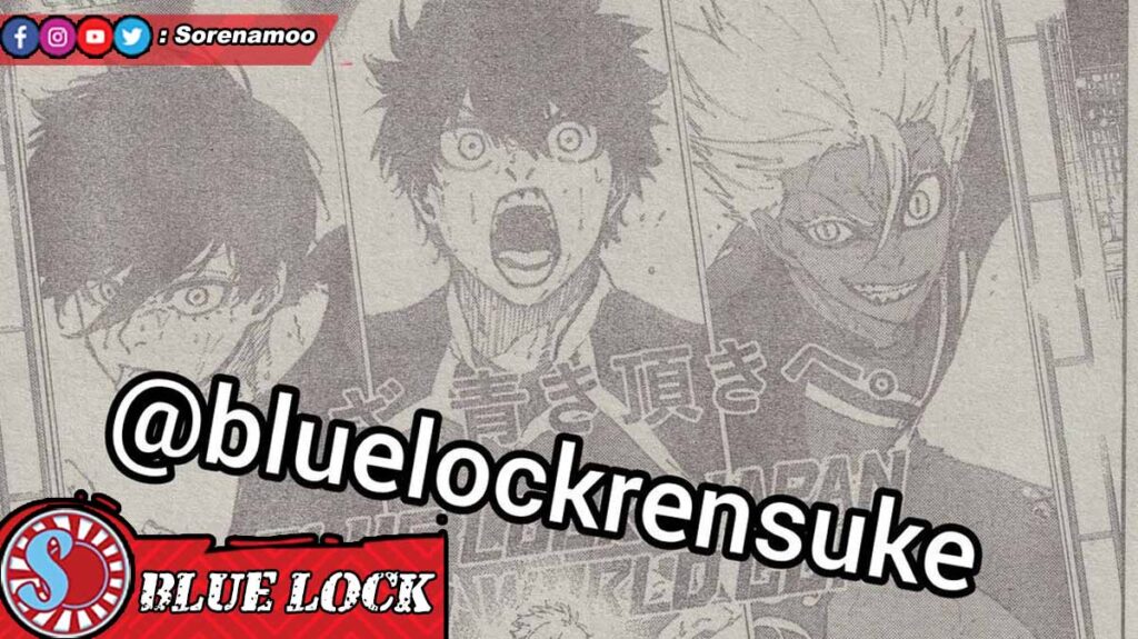 Rin Itoshi ISagi Yoichi Shidou Raw Manga Blue Lock Chapter 302