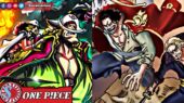Rocks vs Roger Pirates One Piece