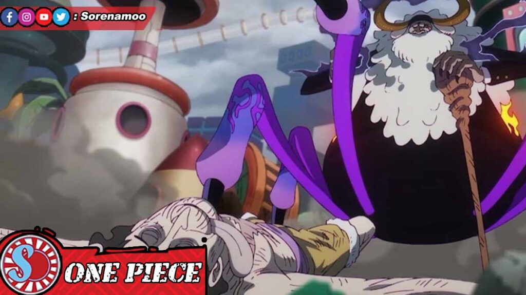Saint Saturn vs Luffy Anime One Piece Episode 1129
