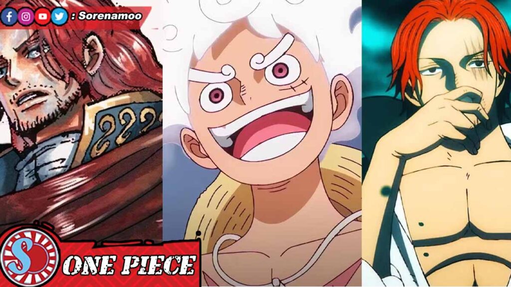 Shamrock Luffy Shanks One Piece