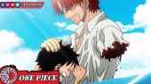 Akagami Shanks and Monkey D Luffy One Piece