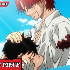 Akagami Shanks and Monkey D Luffy One Piece