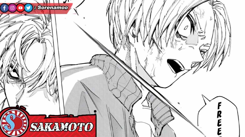 Kei Uzuki vs Shin Akari Manga Sakamoto Days