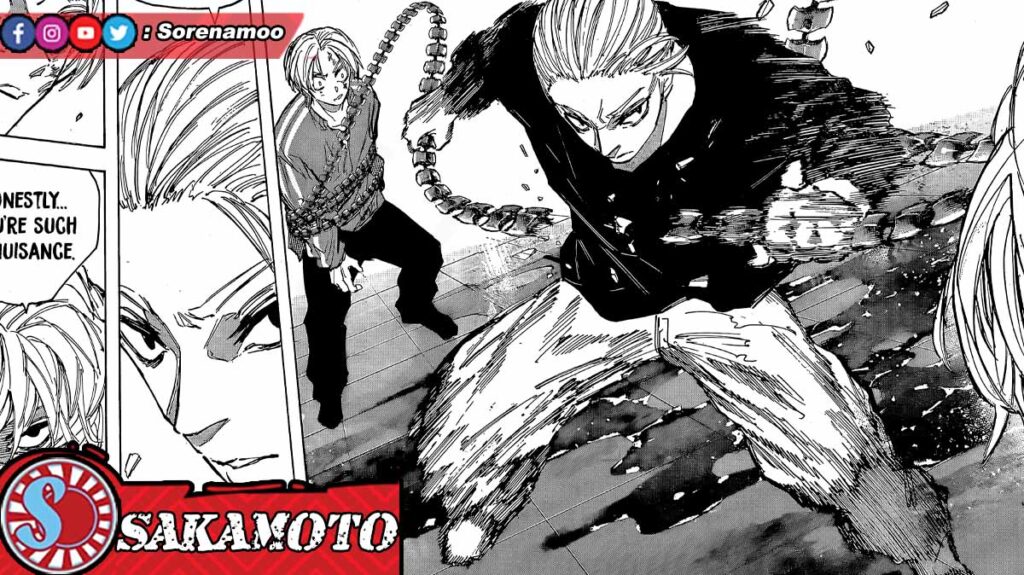 Sakamoto Shin vs Kei Uzuki Manga Sakamoto Days Chapter 217
