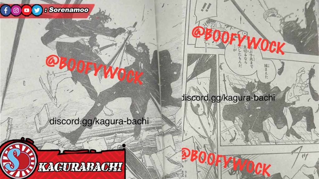Samura vs Chihiro Raw Manga Kagurabachi Chapter 83