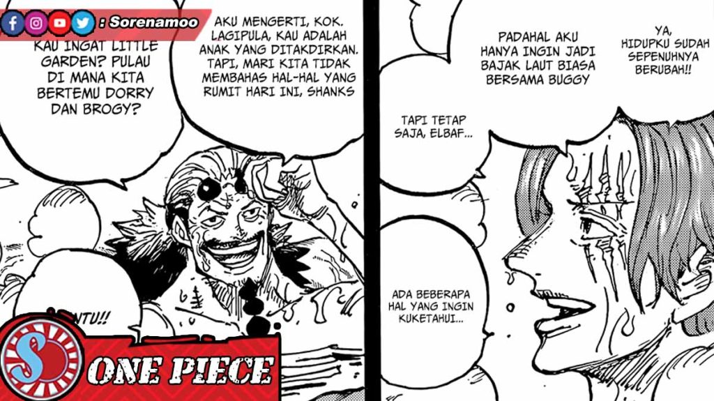 Scopper Gaban Akagami Shanks One Piece Chapter 1152 Manga