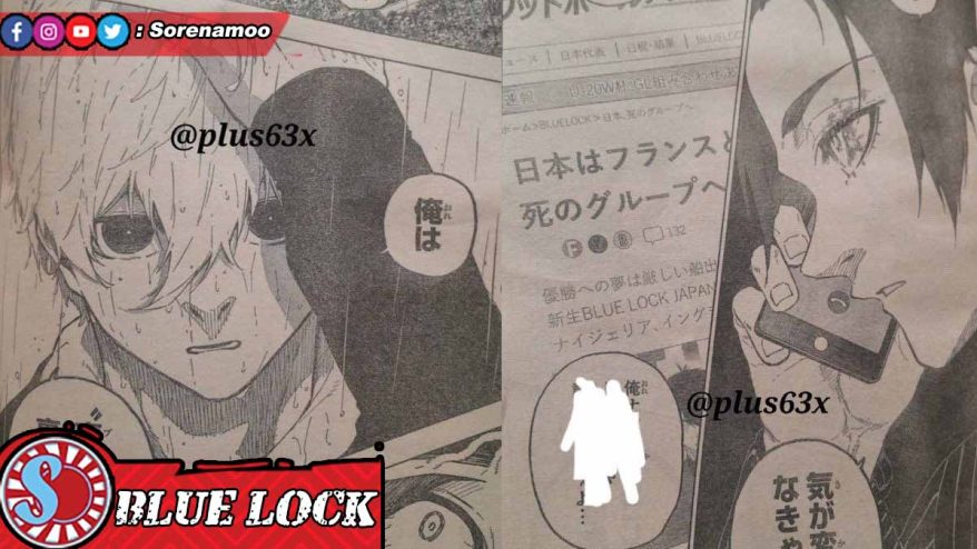 Seishiro Nagi Sae Itoshi Raw Manga Blue Lock 308