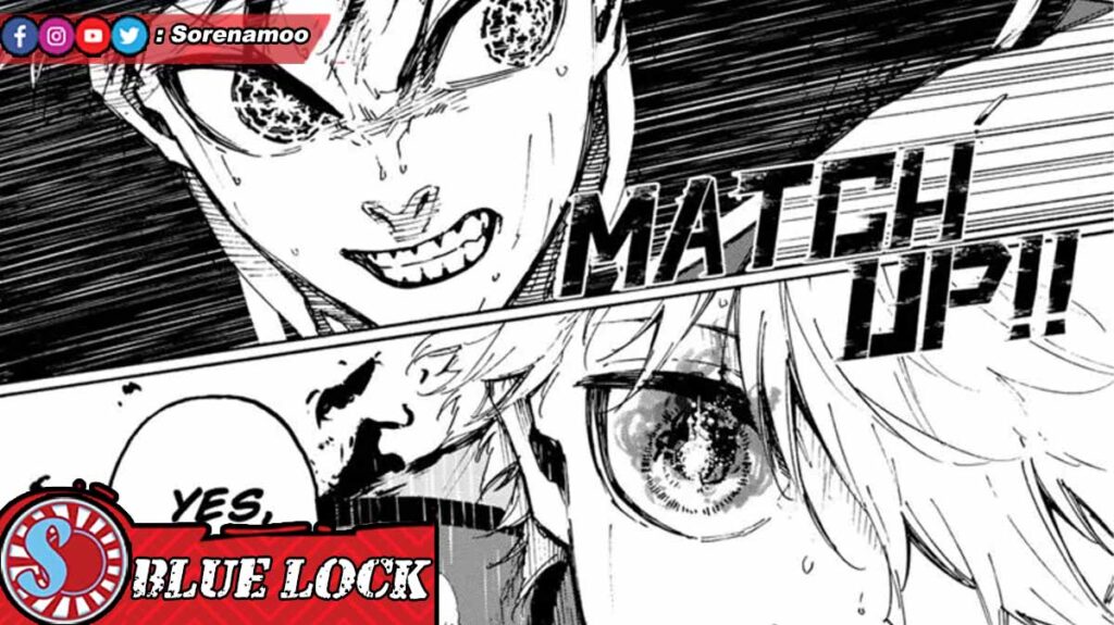 Yoichi Isagi and Seishiro Nagi Manga Blue Lock