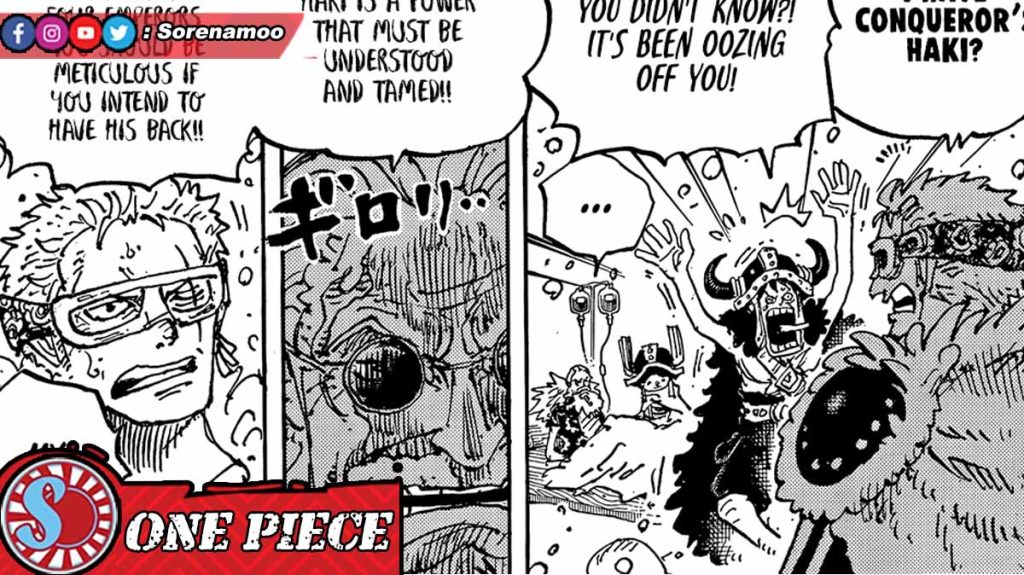 Zoro and Gaban Manga One Piece Chapter 1152