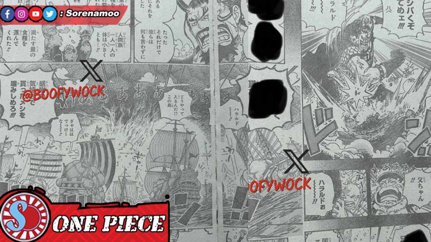 Harald Raw Manga One Piece 1154