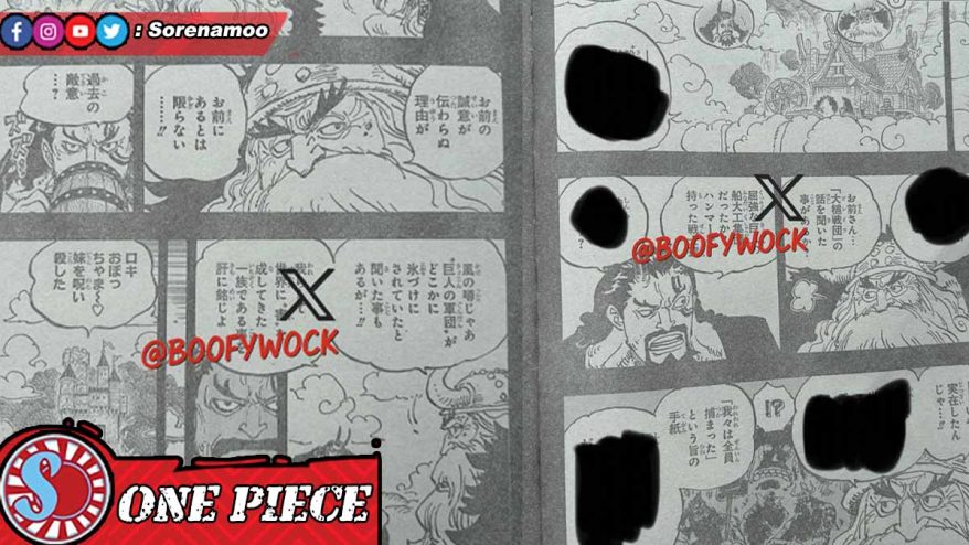 Harald and Jarul Raw Manga One Piece Chapter 1154