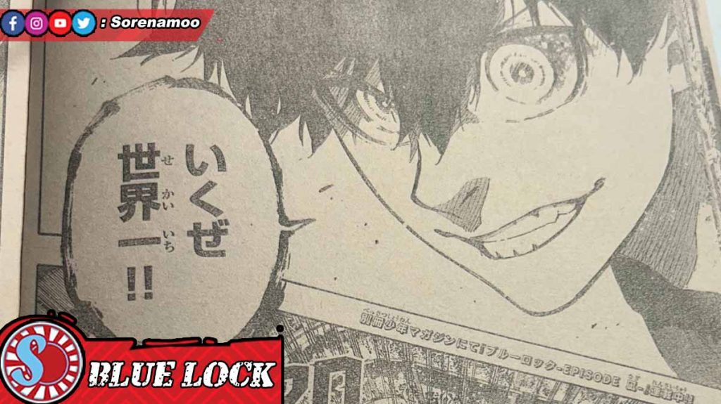 Isagi Yoichi Manga Blue Lock 312
