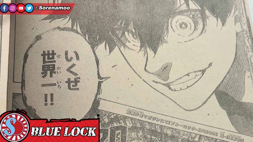 Isagi Yoichi Manga Blue Lock 312
