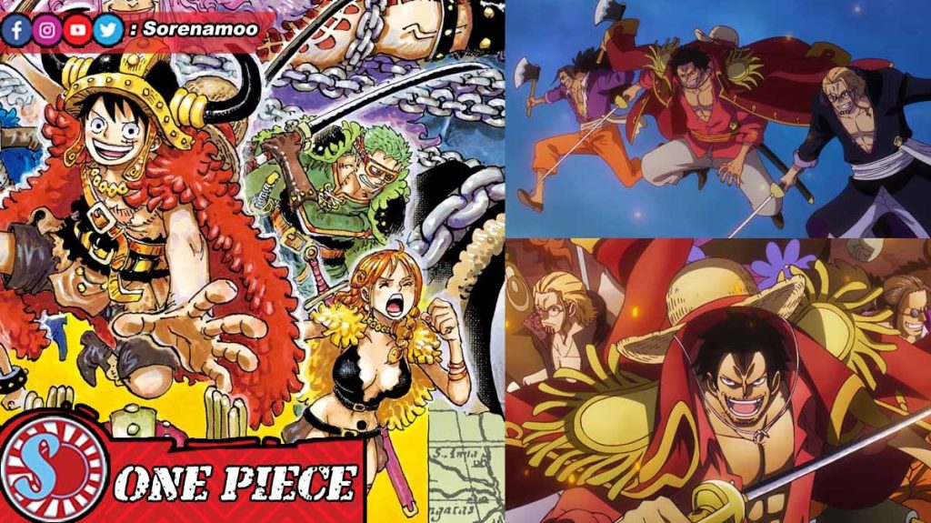 Luffy vs Roger Pirates