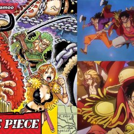 Luffy vs Roger Pirates