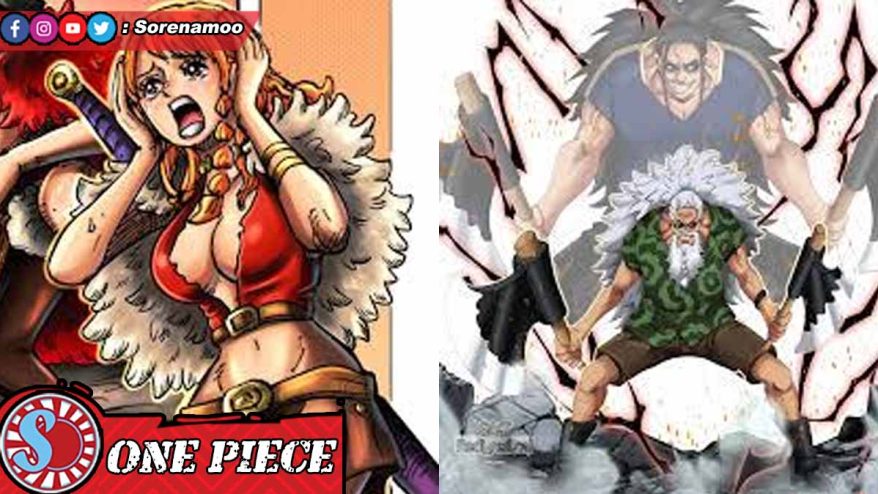 Nami and Gaban Manga One Piece
