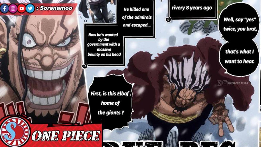 Rocks D Xebec One Piece Manga Colored