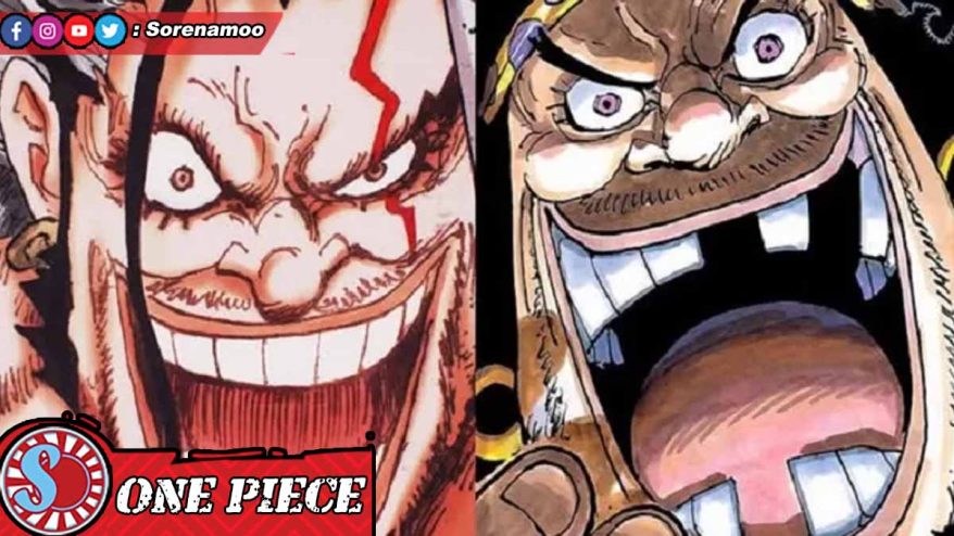 Rocks D Xebec and Blackbeard Manga One Piece