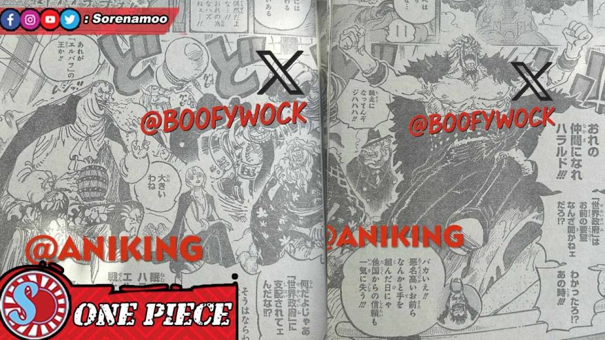 Rocks Pirates Raw Manga One Piece Chapter 1155