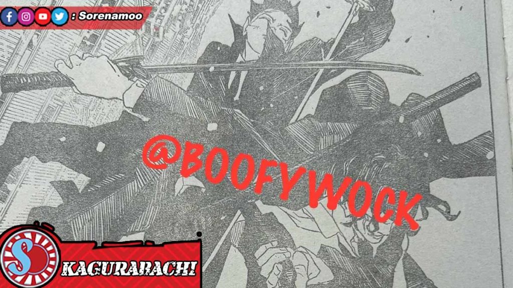 Samura vs Chihiro Raw Manga Kagurabachi Chapter 85
