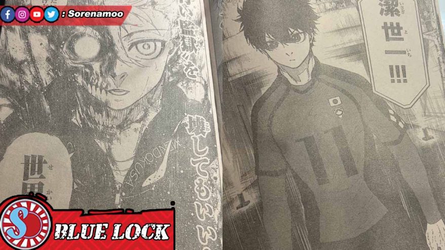 Seishiro Nagi and Isagi Yoichi Raw Manga Blue Lock Chapter 312