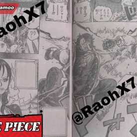 Shakuyaku, Roger vs Garp Raw One Piece 1156