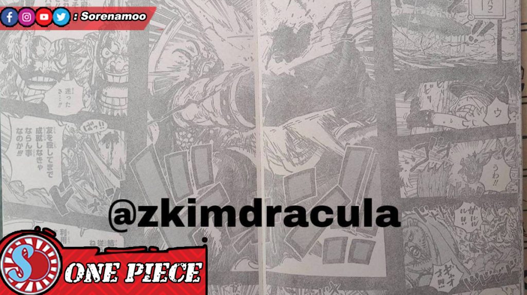 Raw Manga One Piece 1158 Rocks vs Harald