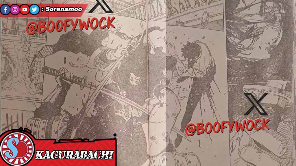 Uruha vs Hakuto Raw Manga Kagurabachi 92 Sub Indo