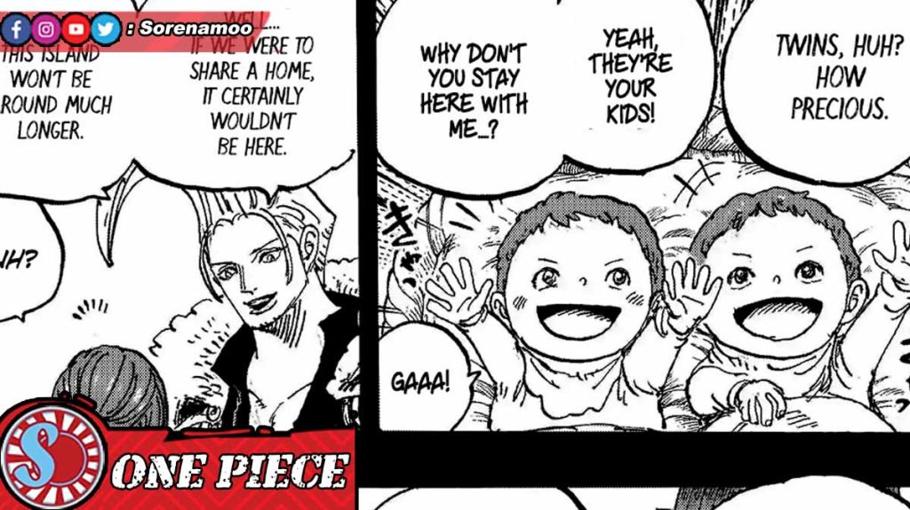 Garling Shanks Shamrock Manga One Piece 1159
