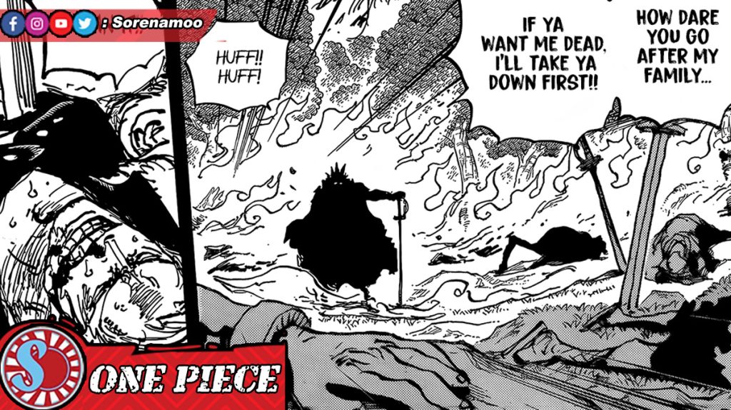 Garling vs Rocks Manga One piece Chapter 1162