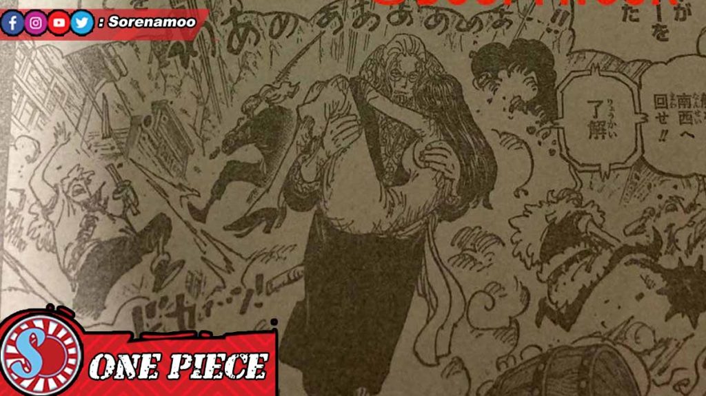 Rayleigh and Shakky Raw Manga One Piece Chapter 1162