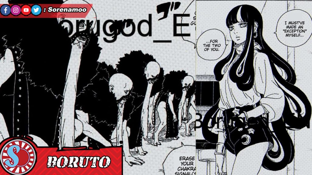 Shinju Mamushi and Eida Raw Manga Boruto Two Blue Vortex Chapter 27